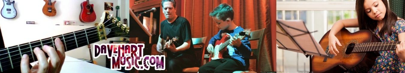 50% Off - Professional Guitar Lessons at Dave Hart Music in North Nanaimo
